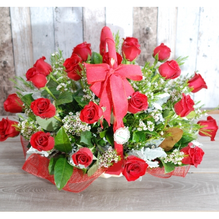 Spirit of Love - 24 Stems Basket